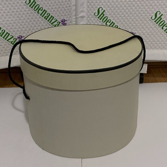 Vintage Goorin Bros Cardboard Hat Box Storage Container Paper Heritage Line - Picture 5 of 11